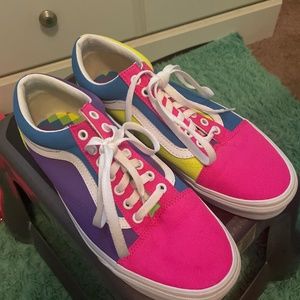 colorful vans